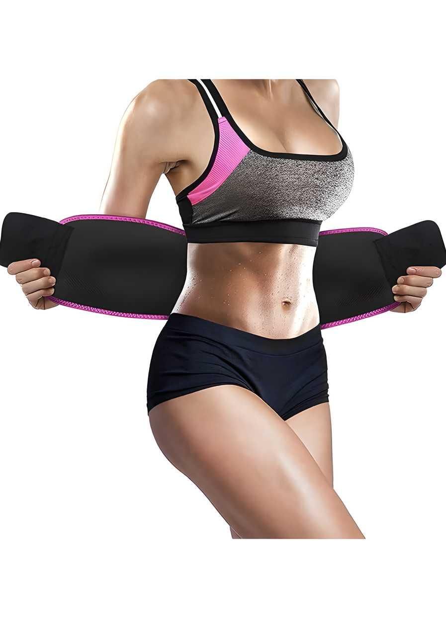 Sweat Slim Waist Belt for Men & Women | Adjustable Tummy Trimmer Belt